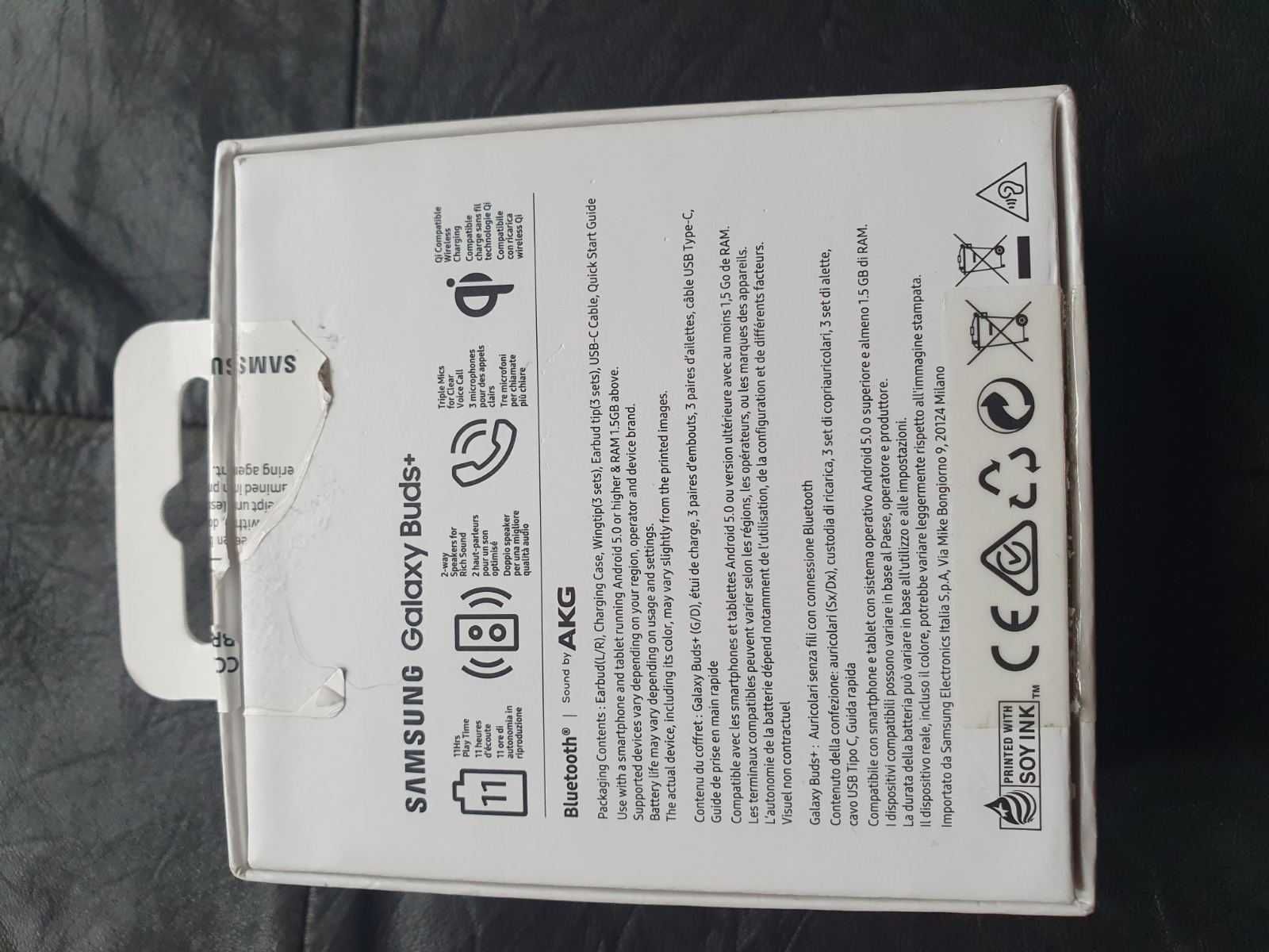 SAMSUNG Buds +  Оригінал Sound by AKG