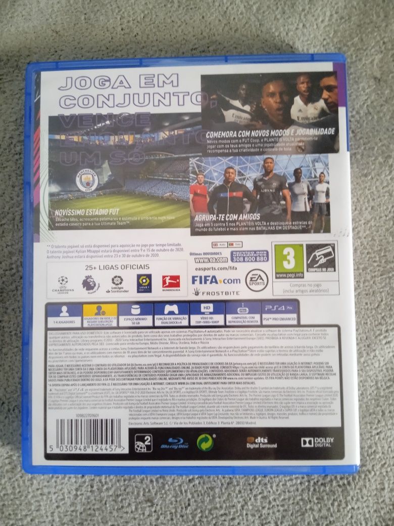 Lote FIFA19, FIFA 20 e FIFA 21 para PS4