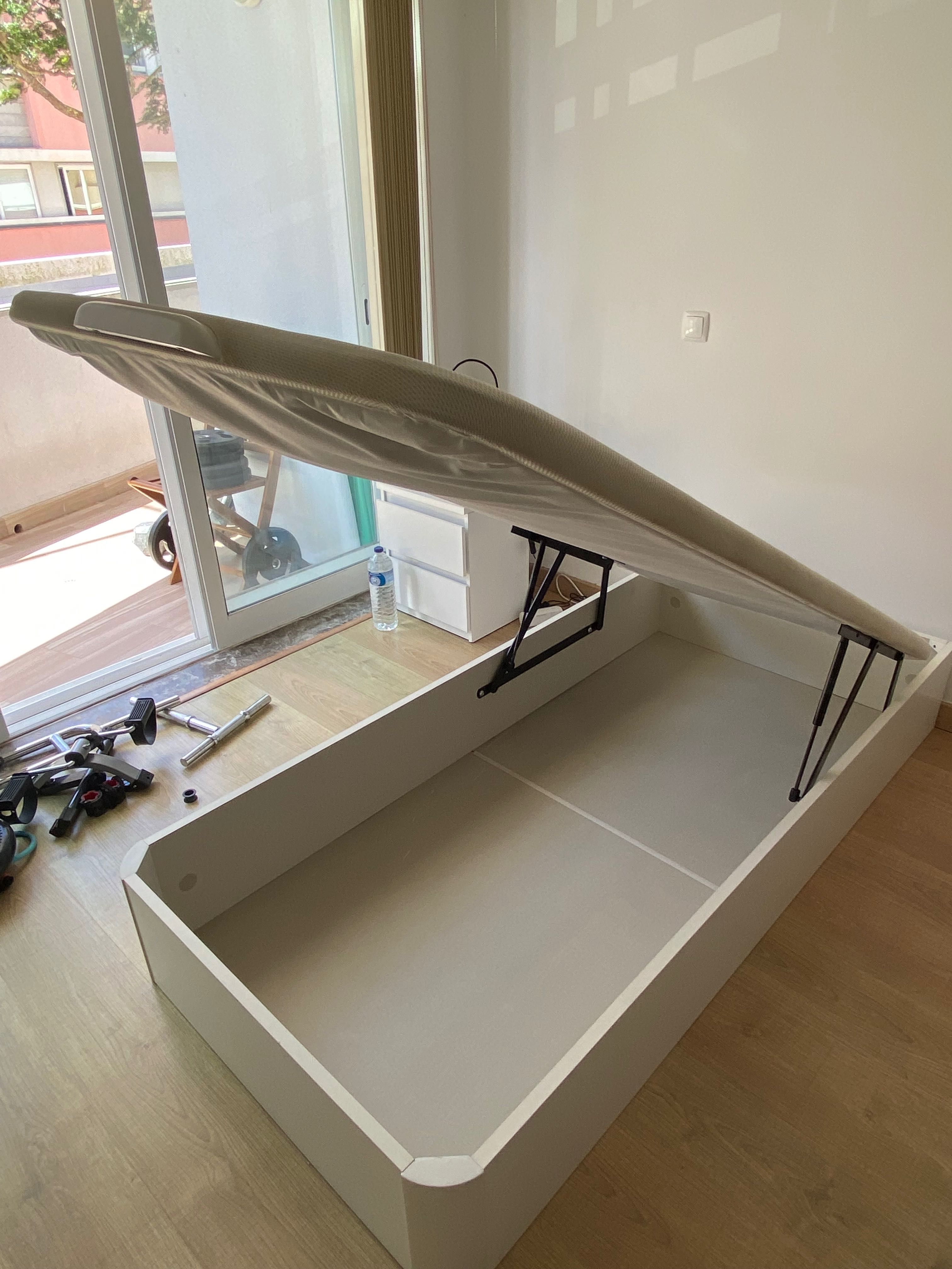 Sommier 90x190 branco