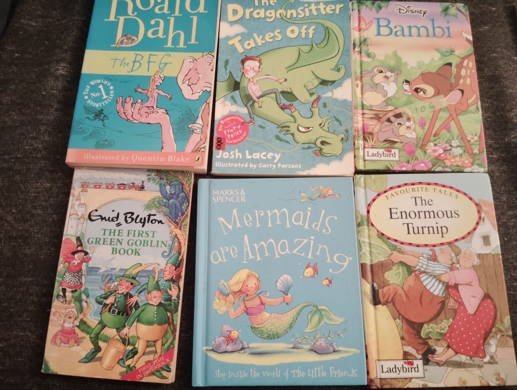 Livros Infantis Escritos em Língua Inglesa Usados
