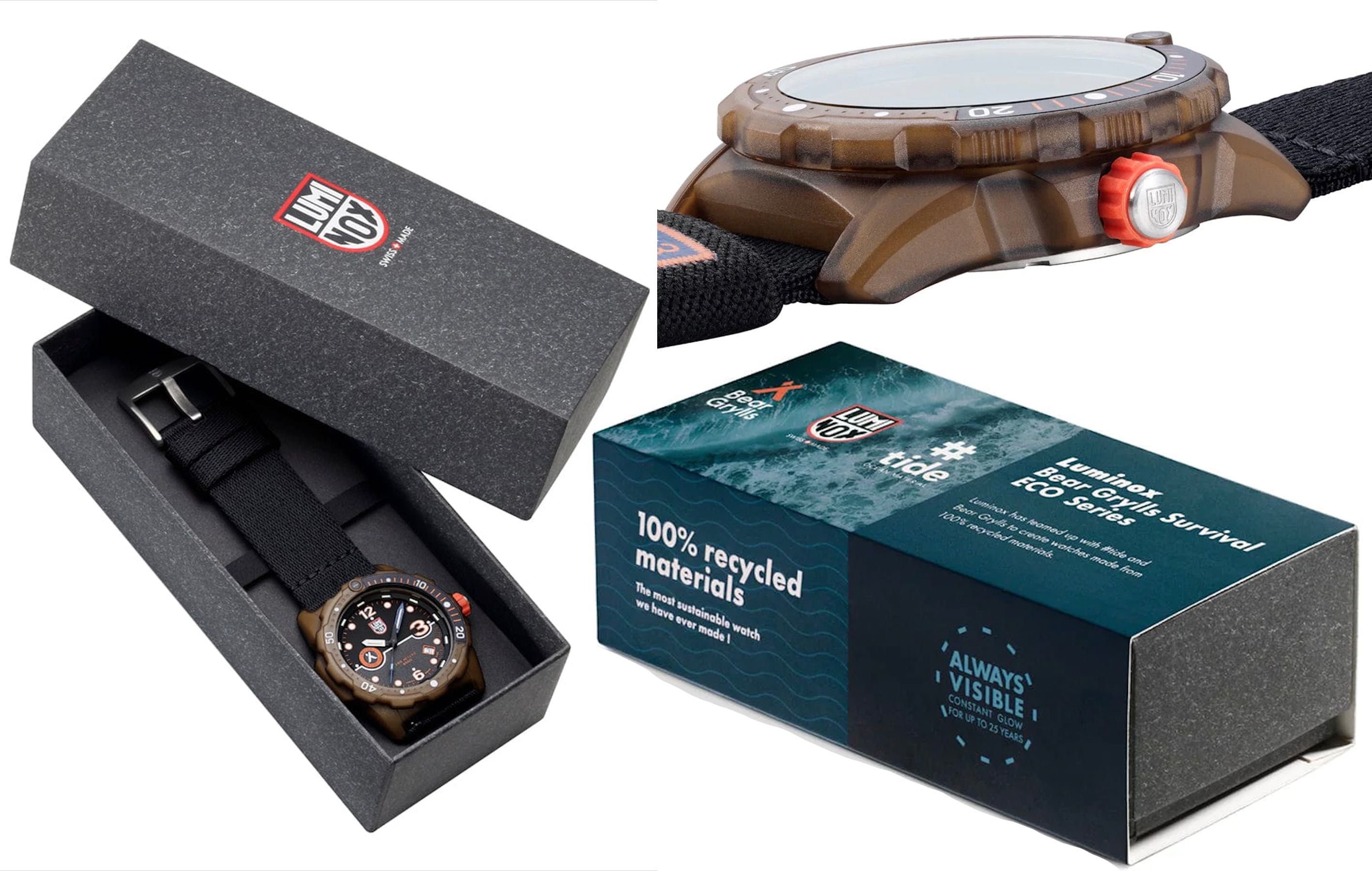 Годинник Luminox Bear Grylls Survival XB.3721.ECO Tritium 42 mm 200 MT