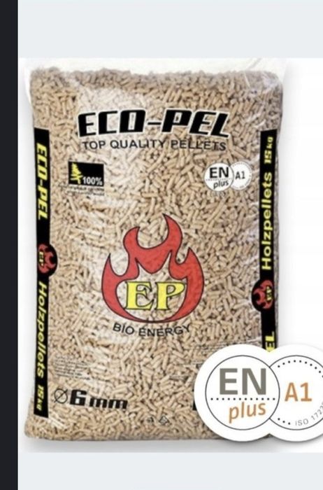 Pellet Eco-Pel 100% sosnowy. Klasa A1 sprzedaz z dostawą