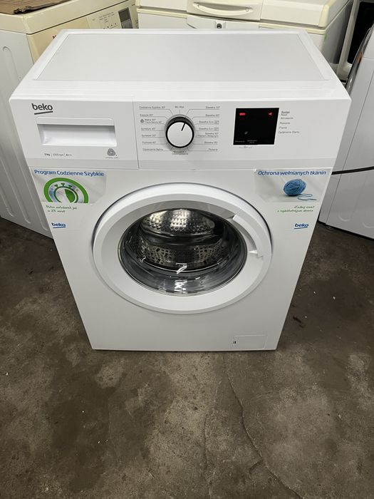 Pralka BEKO 40cm 5kg 1000ob A++ |12msc |Dobry stan |Dowóz