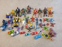 Zabawki figurki żółwie ninja, Marvel, Spiderman, Scooby do i inne zaba