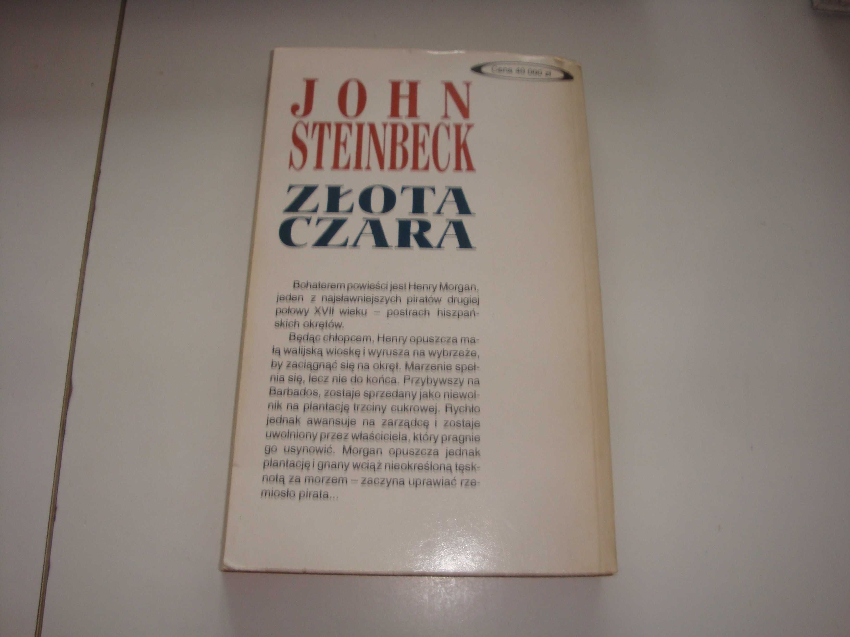 Złota czara Steinbeck