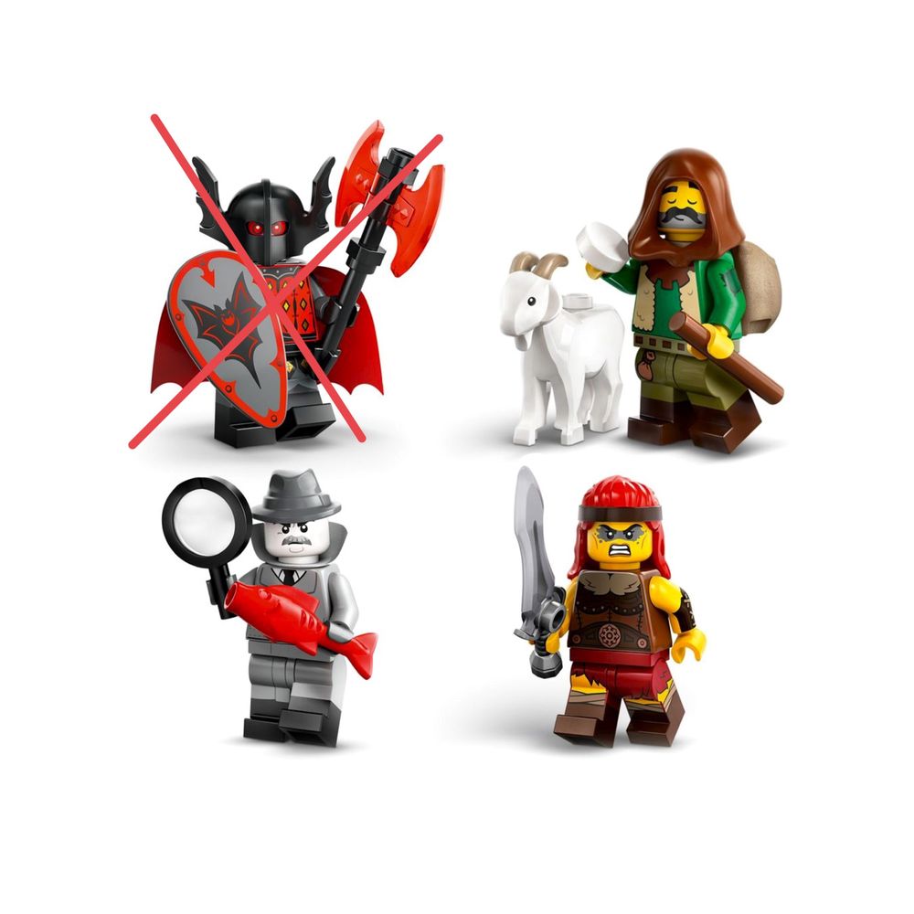 LEGO Minifigures LEGO Мініфігурки — серія 25