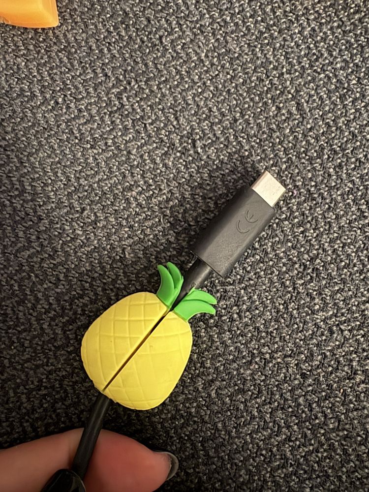 Ananas. Osłonka na kabel