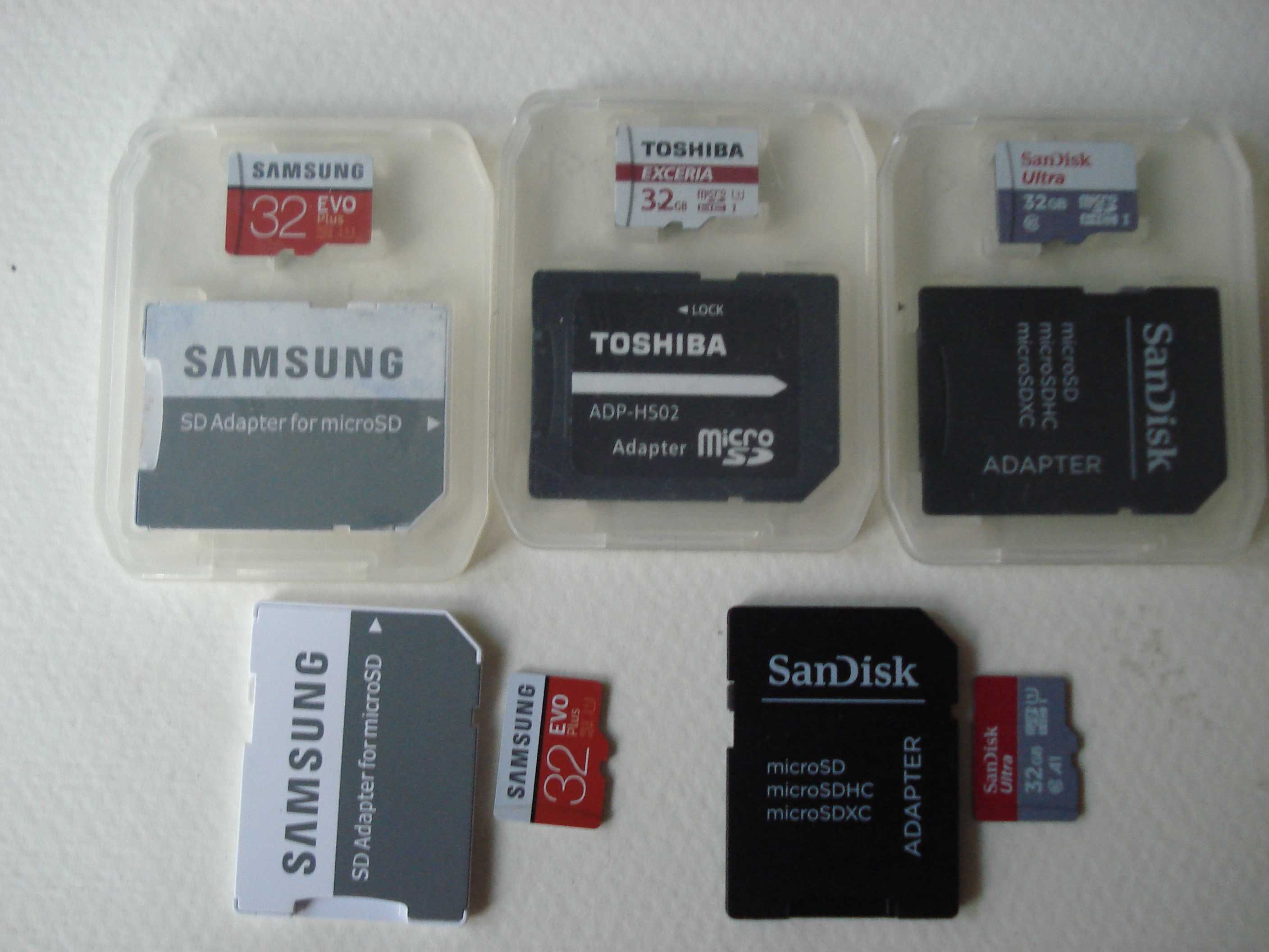 karty pamięci micro SD HC 32 gblub 64 mb