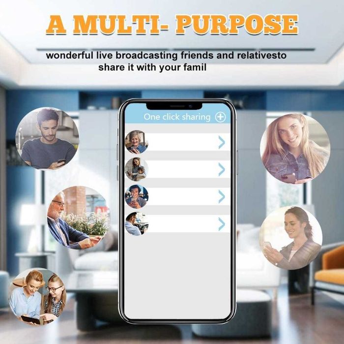 Câmara de Vigilância Solar FullHD 1080P WiFi **NOVA**