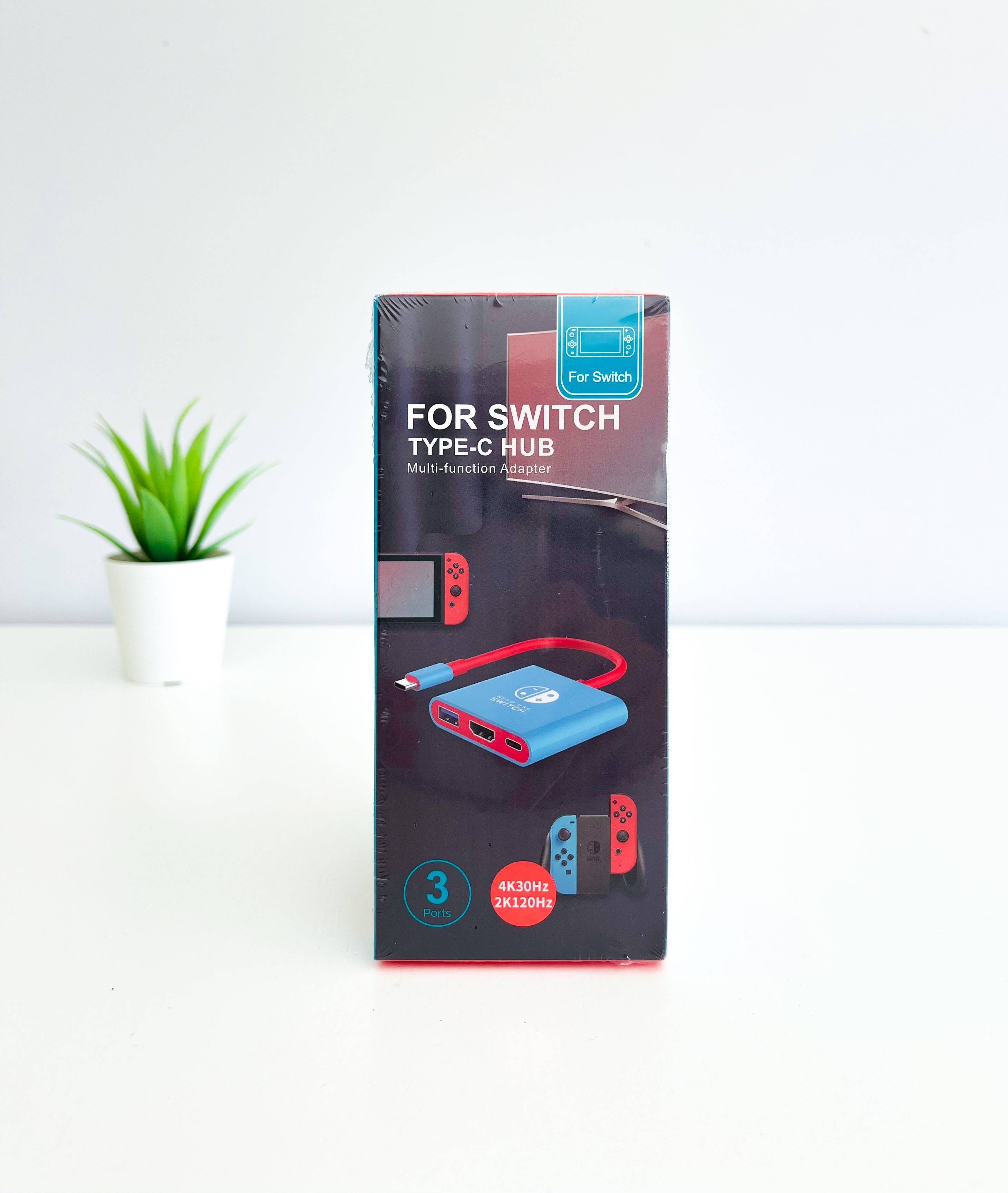 Adaptador Nintendo Switch Type-C/HDMI 4K - NOVO
