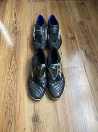 2xButy skórzane  do gry w pilkę nożną diadora/umbro rozmiar 47