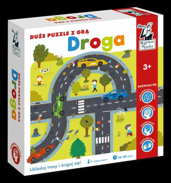 Gra Edukacyjna Puzzle "Droga" GRA_PUZZLE_DROGA