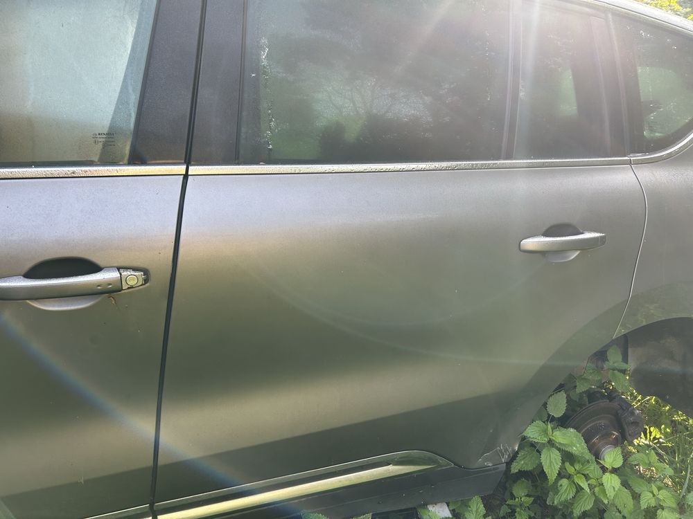 Renault Espace V 5 drzwi Przód Tył Lewe Lusterko Listwa Chrom szyba