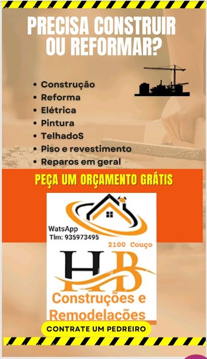 HB Construções - orçamentos grátis
