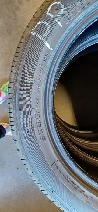 Opony letnie Hankook, demontaż z nowego auta, 255/55R19