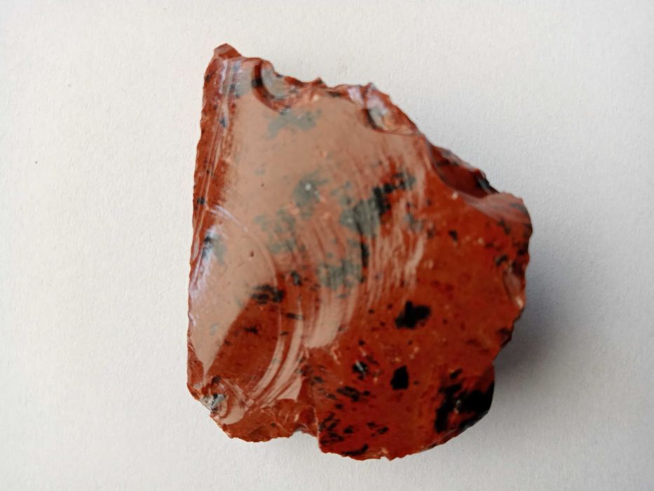 Obsydian mahoniowy Meksyk Sonora zestaw 17 sztuk duże okazy biżuteria