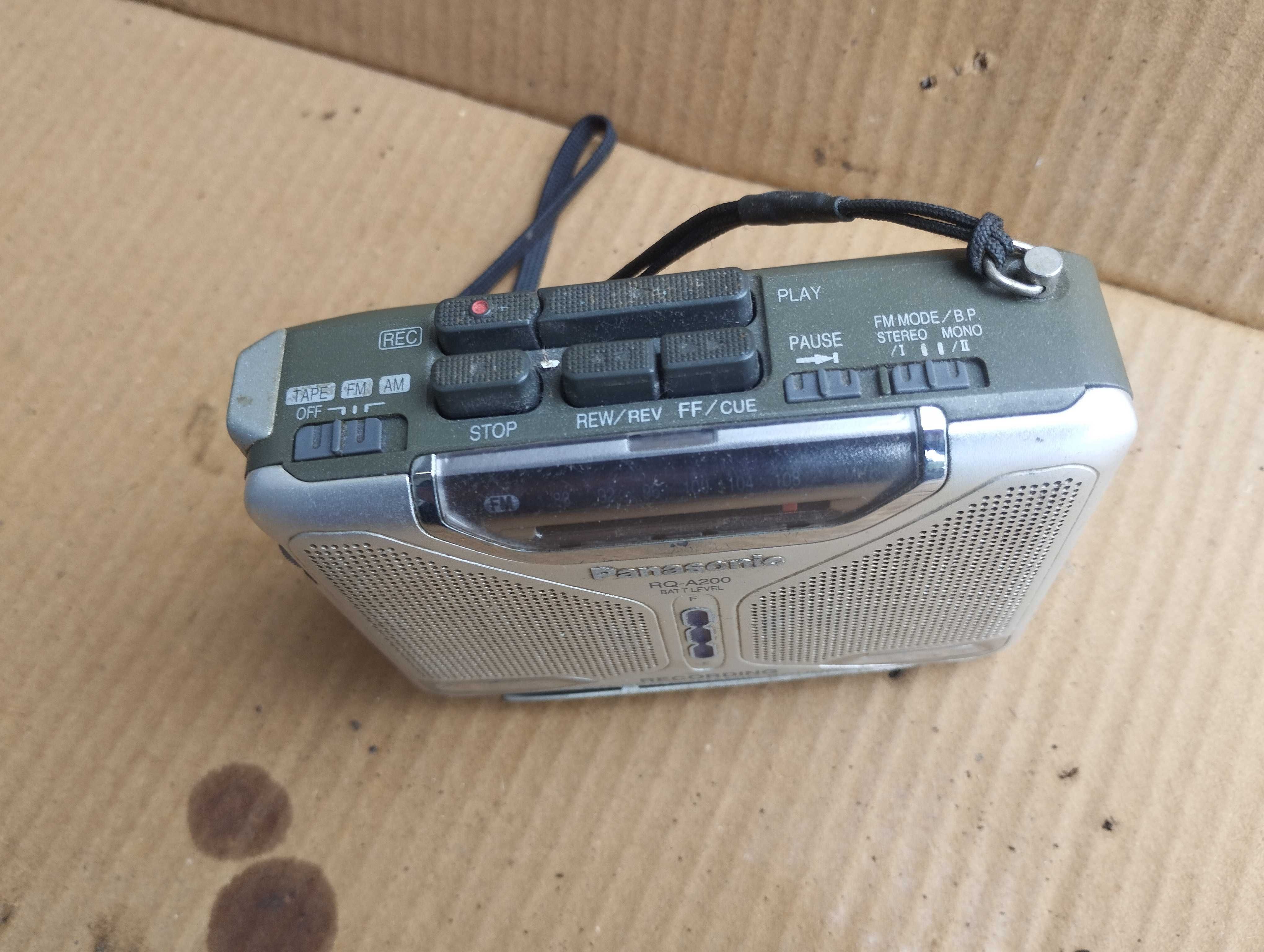 Диктафон радіо panasonic