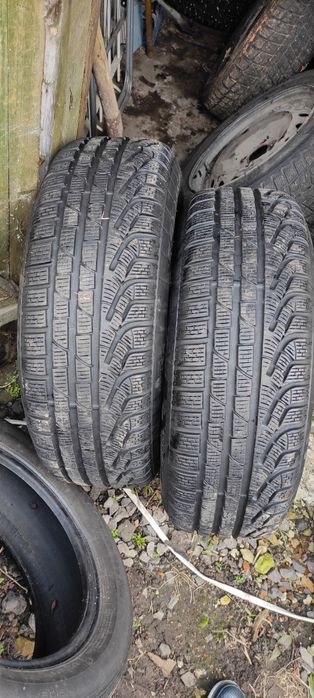 215/65/16 дві шт. Pirelli , дві шт. Nokian зимова резина + диски Kia