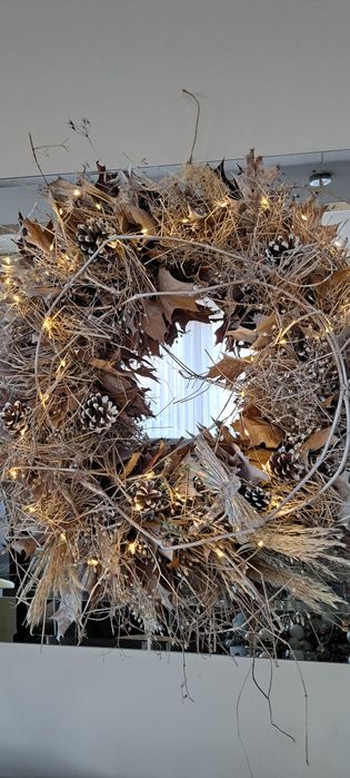 Wianek zimowy naturalny