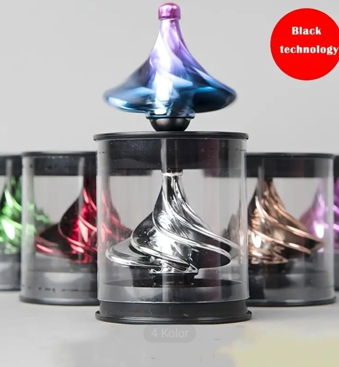 Kinetyczny Fidget spinner bączek napędzany wiatrem
