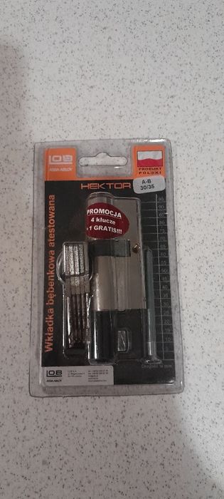 Wkładka bębenkowa atestowana Hektor