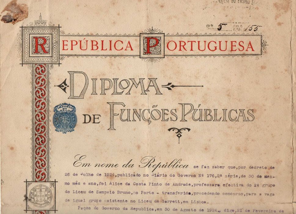 Diploma de Funções Públicas