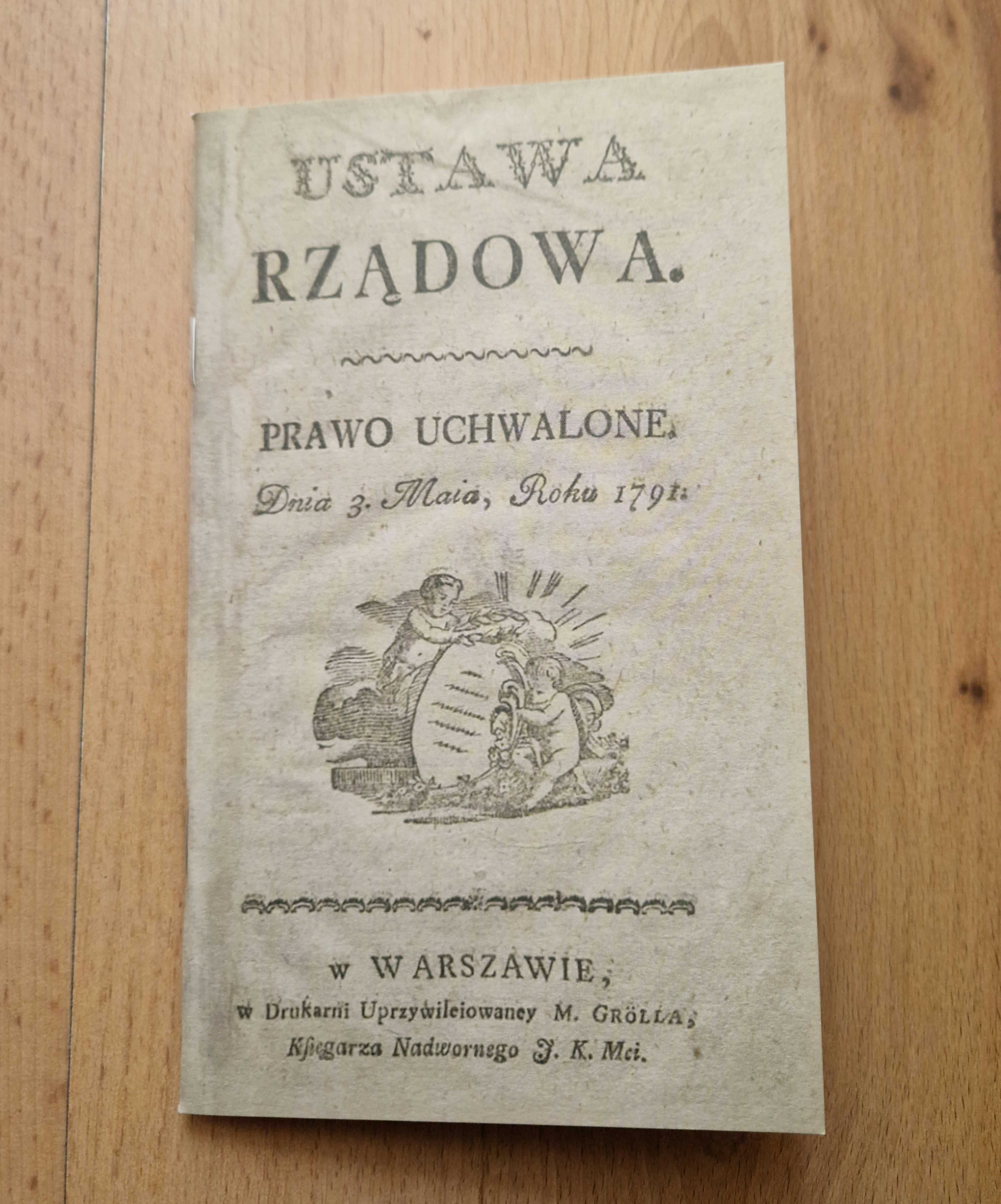 Ustawa rządowa. Konstytucja 3 Maja. REPRINT