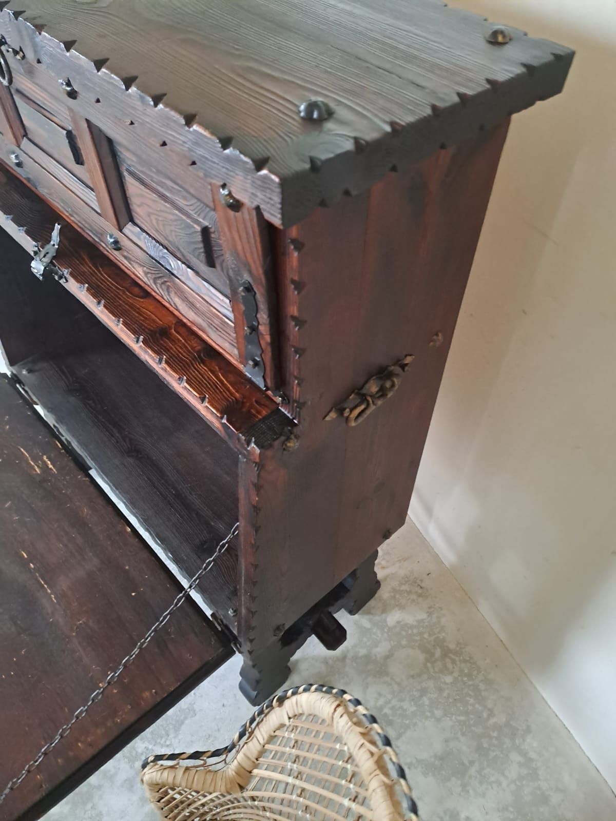 Komoda barek kredens drewniany
