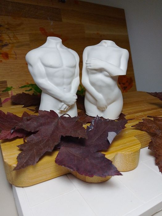 Гіпсова ваза для інтер'єру,макіяжних пензлів,та багато іншого.