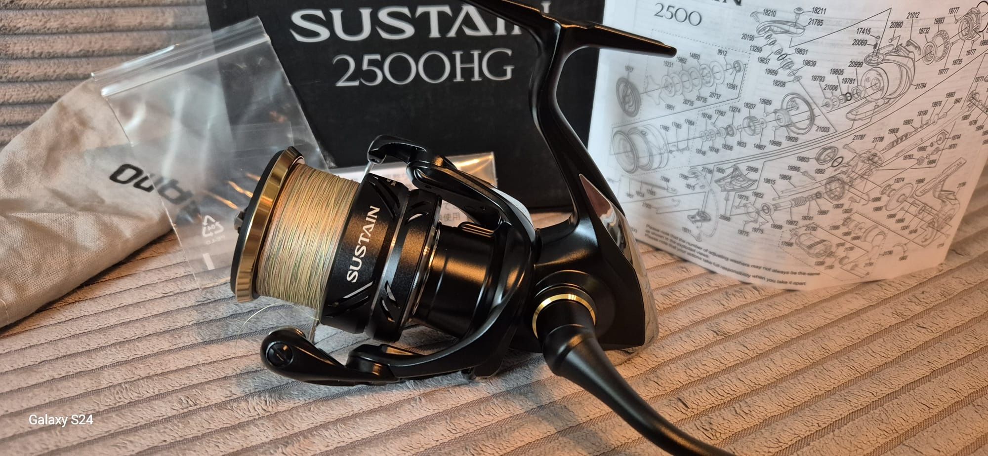 Kołowrotek Shimano sustain 2500 FJ