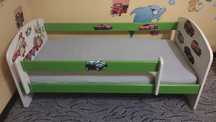 Drewniane łóżko dziecięce 140 x 70 cm psi  patrol Nie IKEA