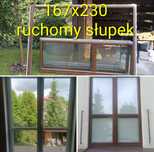 Drzwi balkonowe 167 x 230 tarasowe