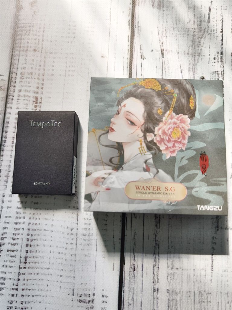 Наушники Tangzu Wan'Er SG + ЦАП TempoTec Sonata HD II + кабель NiceHCK