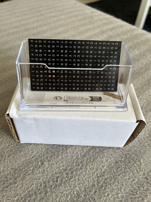 Porta cartoes acrilico novos 9 unidades