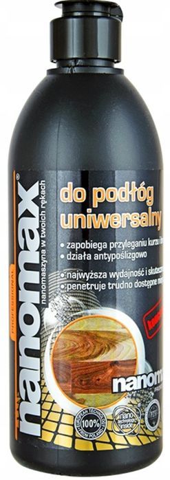 Nanomax do podłóg uniwersalny koncentrat profesional płyn 0.5l *10 5L