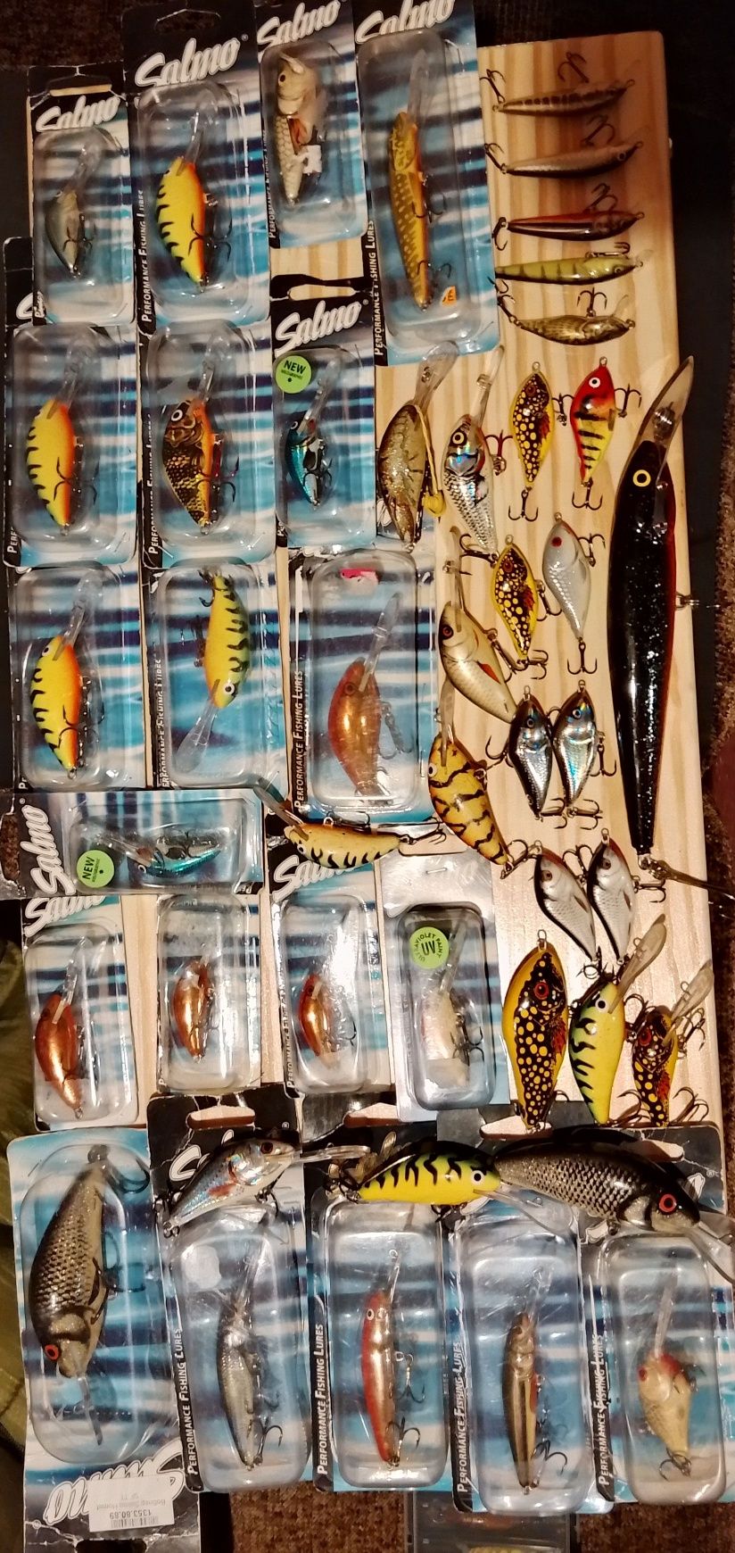 Воблери Salmo minnow hornet whitefish boxer pike slider warrior perch