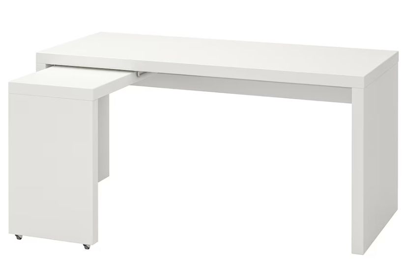 Urgente! Secretária Branca Ikea DESMONTADA