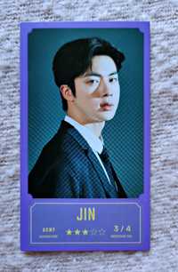 BTS Jin Seokjin - karta message card z Bang Bang Conu - 3/4