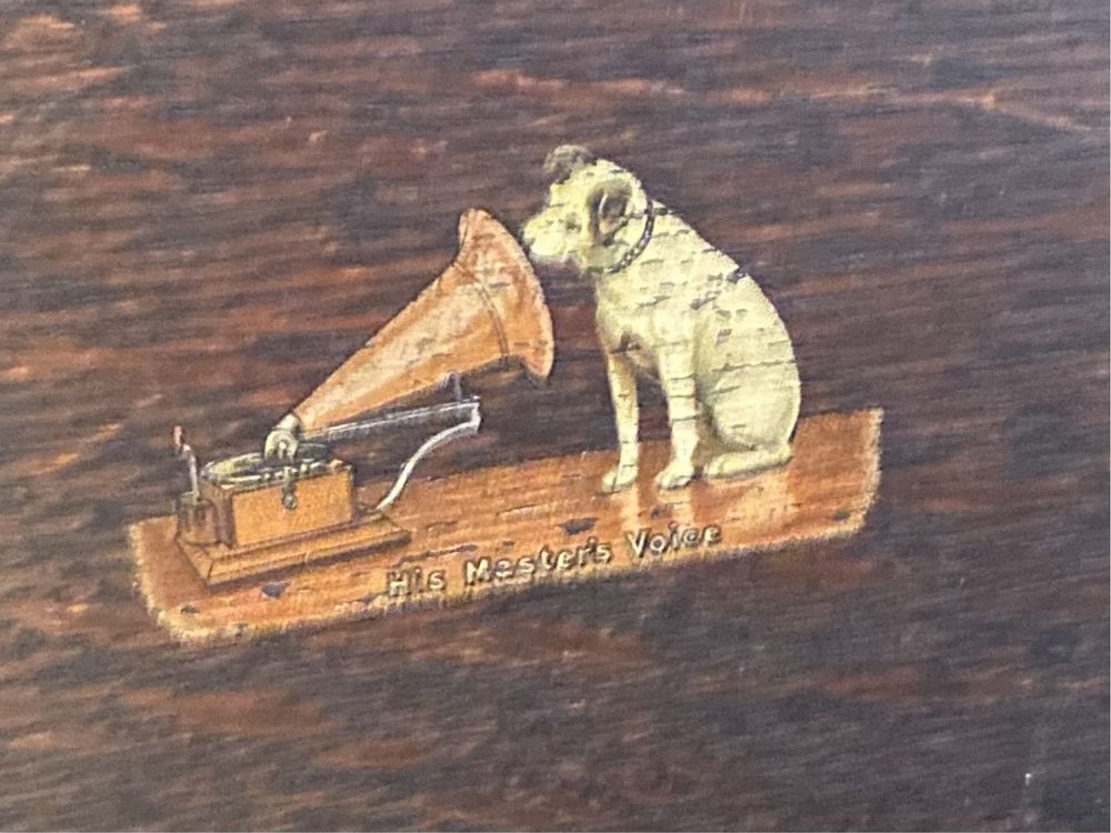 His Masters Voice gramofon