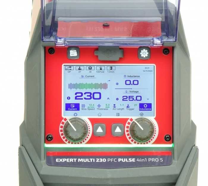 Spawarka Ideal EXPERT MULTI 230 PFC PULSE 4in1 Pro5 + 5kg SG2