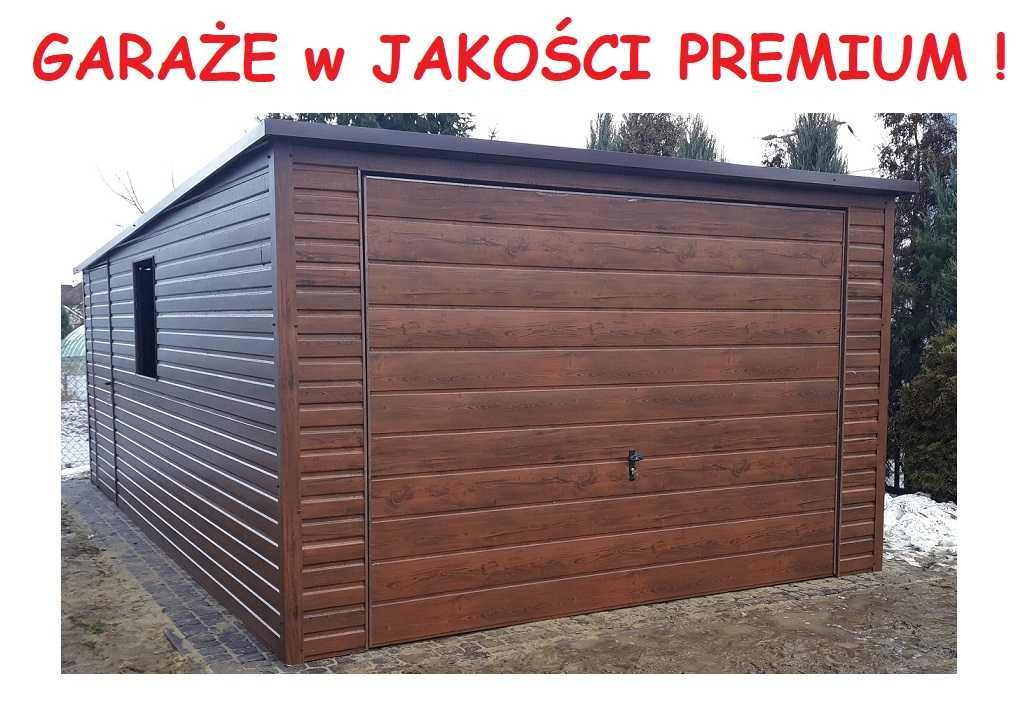 Garaż blaszany 3x5 3x6 4x5 4x6 Garaże blaszane Blaszak Blaszaki MOCNE