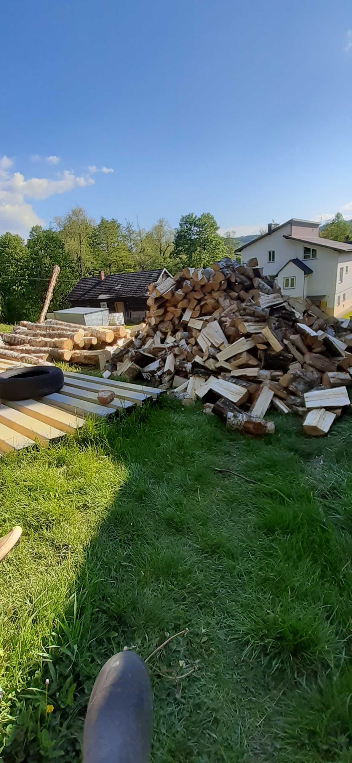Okna drewniane używane