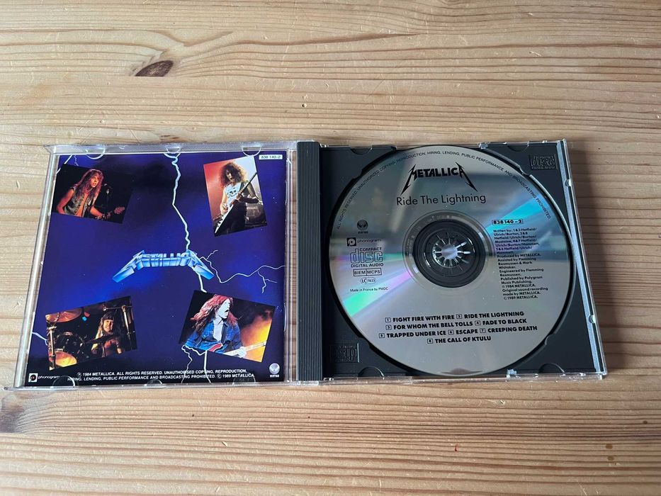 Metallica - Master of Puppets / Reload / ride the lightning