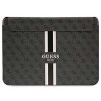 Etui Guess Gucs16P4Rpsk 16" Czarny/ Black 4G Printed Stripes