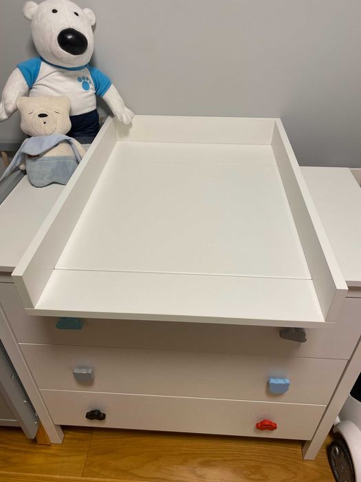 Maluchove nakładka przewijak na komodę Koppang Ikea