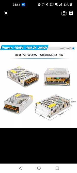 Transformador 24 V 5 Amp
