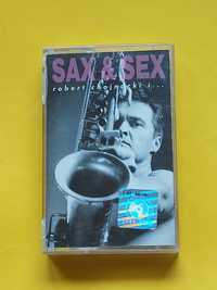 Kaseta magnetofonowa SAX&SEX Robert chojnacki 1995rok