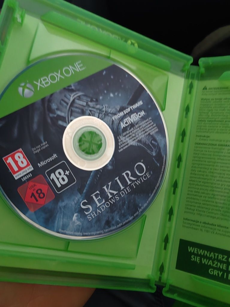 Sekiro shadows die twice xbox one s x series Polska wersja