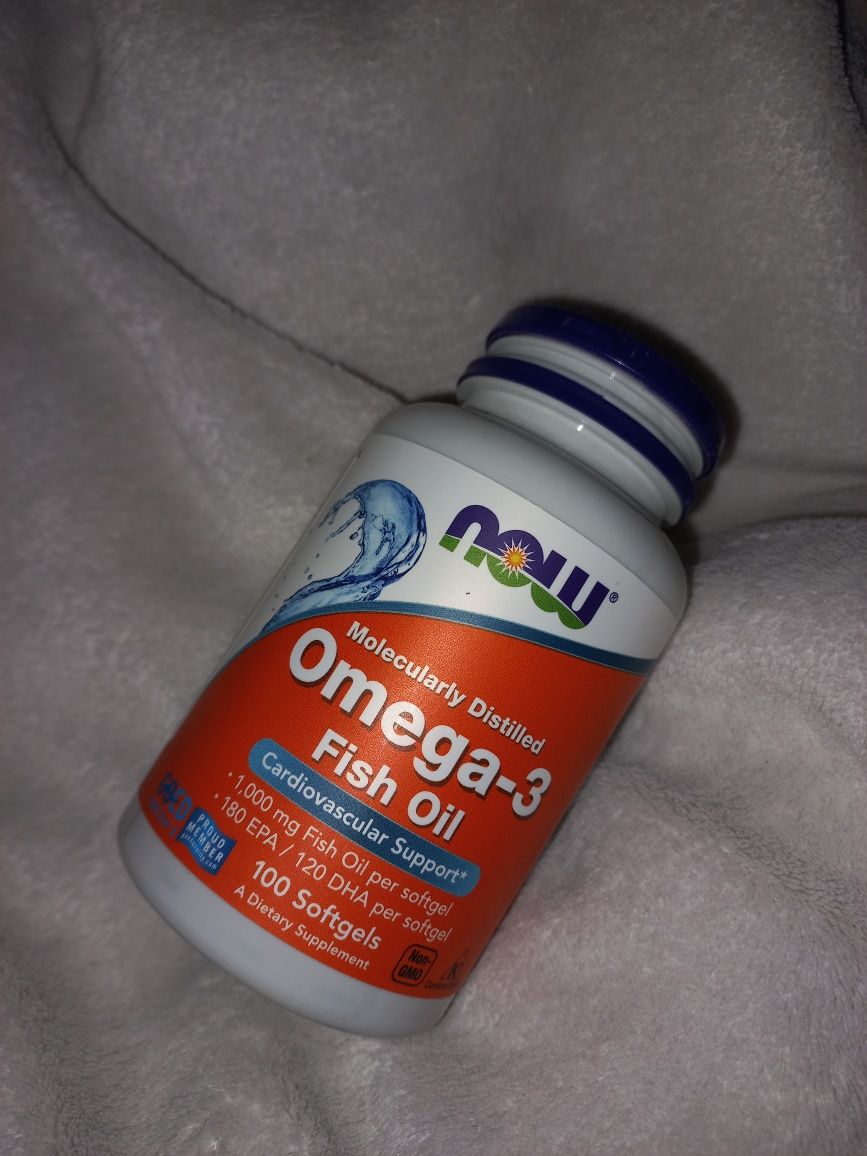 Омега-3, Omega-3, Now Foods