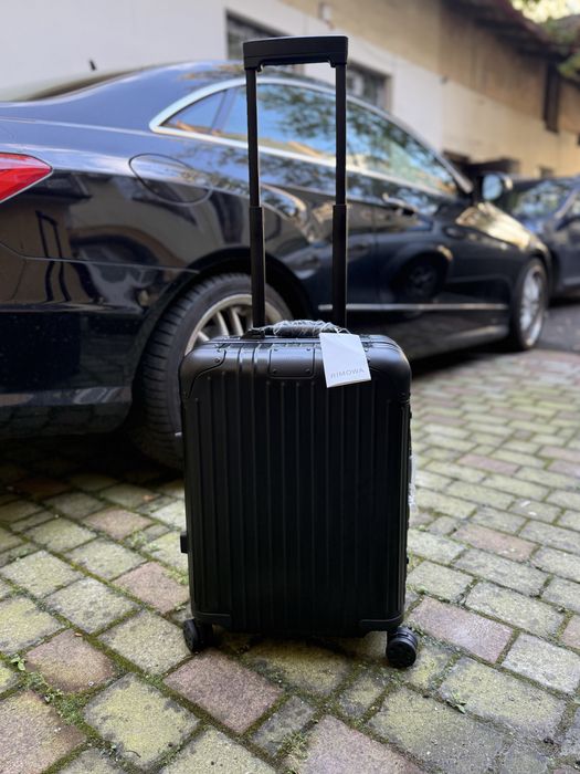 *Акція!Rimowa  валіза 100% алюміній/чемодан/ручная кладь цвет черный